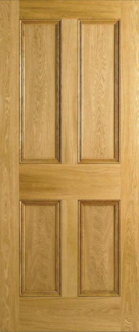 Oak Internal Doors This traditionally styled range of doors has the attractive and desirable aesthetics of a by gone era with extra wide mid rails and bottom rails.