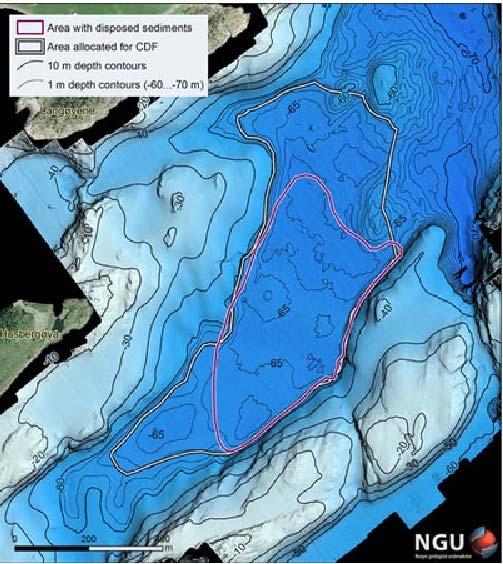 Bathymetry and Sediment Classification Maps: Example of monitoring slow changes in