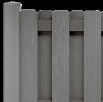 Standard 6 H x 8 W Shadowbox 5 x 5 Routed Posts Dog Ear or Straight-Edge Pickets 1.75 x 3.5 Rail SECTION 4A1: ASSEMBLING SHADOWBOX FENCE PANELS 1.
