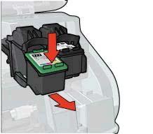 Ordering Information button. The printer can operate with only one print cartridge installed. For more information, see Ink-backup mode.
