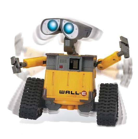 The remote control makes it easy for kids to program WALL E s movements. An innovative touch programming system lets kids direct WALL E simply by making patterns on the remote's touch pad.