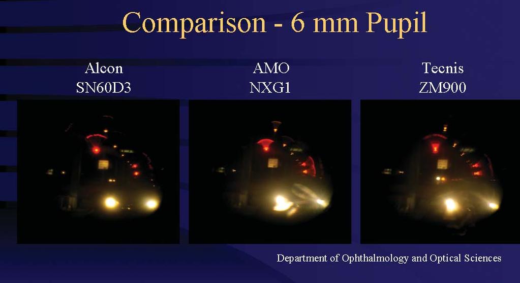 8 ASCRS San Diego, Show Daily Supplement Highlights from 2007 ASCRS ASOA Symposium & Congress Eye Simulator Compares Multifocal Halos All multifocals produce halos, but some are less pronounced than
