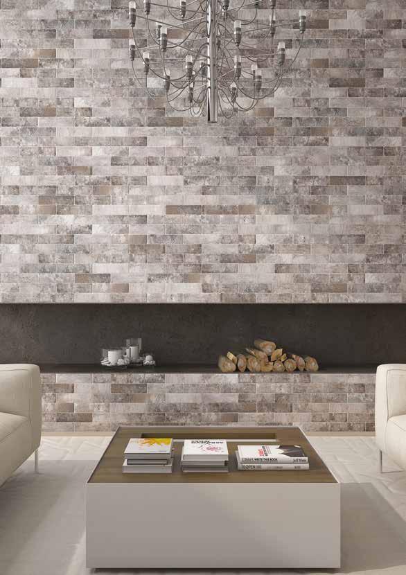 61 62 RUSTIC KITCHEN & BATHROOM KITCHEN COLLECTION 89-94 P 63 / 64 These naturally styled porcelain tiles have been cleverly designed so that a variety of different looks can be achieved.