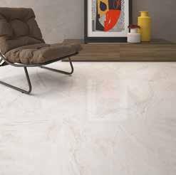 69 70 LARGE FORMAT FLOORING FLOORING COLLECTION 129-131 P 70 Appreciate the beauty of these glazed porcelain floor tiles in your