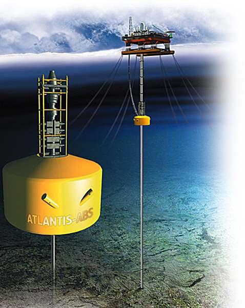Atlantis Artificial Seabed for Deepwater Drilling Simple method to upgrade shallow water rigs to