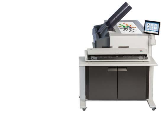 Optional for KIP 850, 860, 870, 880-890 KIPFold 2800 The KIPFold 2800 system automates wide format document folding requirements by providing folding, stacking and collation in a compact design.