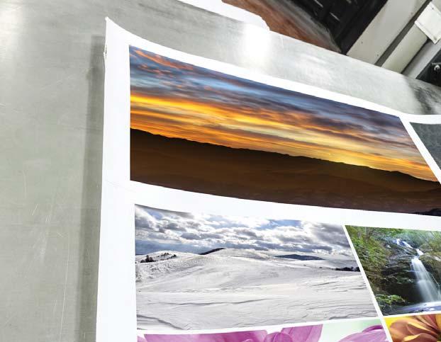 The CMYK dry toner system employed by the KIP 800 Color Series produces 100% waterproof images that are suitable for outdoor applications even in inclement weather.