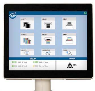 ANDROID LINUX MAC Smart Phones Tablets Laptops STANDARD FEATURES: KIP Windows Driver KIP AutoCAD Driver KIP ImagePro - Print (Application) KIP PrintPro.