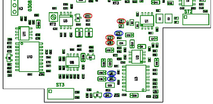 (Hi-Dyn Plus) open open open closed RPU 300-VU - TALK-BACK RECEIVER compander system pre-setting (on board: Rpu300_rxU4-030214) RX DE-EMPHASIS circuit -