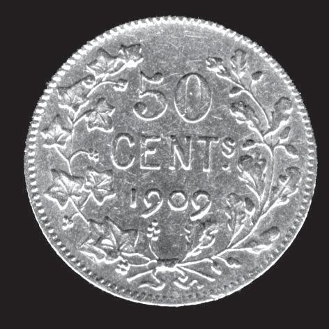 1909-50 CENTIMES - FRENCH - REV