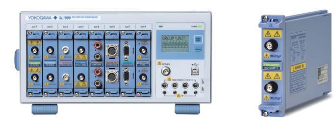 1. SL1000 Series and Supported Modules The SL1000 is a high-performance data acquisition unit featuring fast data acquisition, transfer, and storage capabilities.
