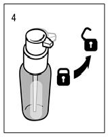 Pregătirea pompei dozatoare Când este utilizată pentru prima dată, pompa dozatoare nu eliberează corect cantitatea de