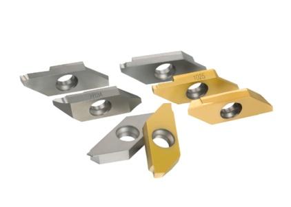 CoroCut XS Parting and external machining High precision components CoroCut XS inserts offer low cutting forces thanks to the extremely sharp cutting edges.