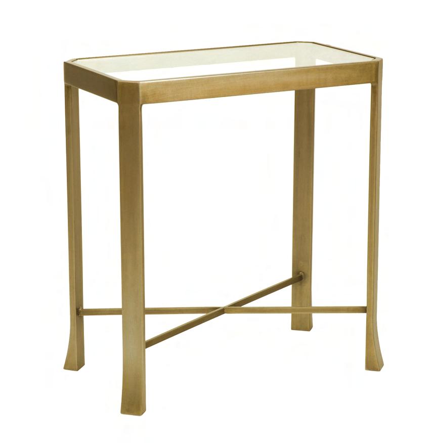 BAXTER OCCASIONAL TABLE SERIES SMALL RECTANGULAR SIDE TABLE Dimensions: 21 L x 11 W x 24 H (available in