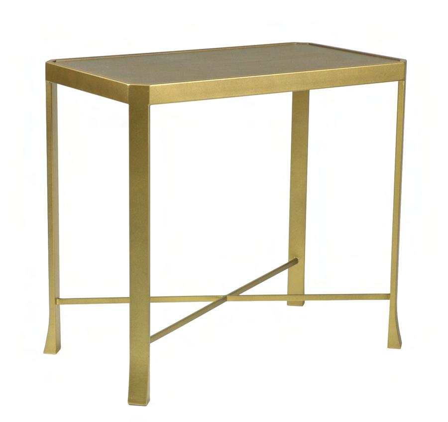 BAXTER OCCASIONAL TABLE SERIES RECTANGULAR SIDE TABLE Dimensions: 24 L x 14 W x 22 H (available in