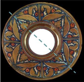 ACTIVITY 4: SYMMETRY Symmetry can often be found in the designs produced by Islamic metalworkers and Renaissance ceramicists.