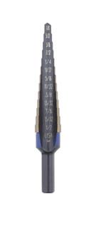 Step Drill Bits UNIBIT Step Drill Bits Drill Multiple Hole s with One Bit IRWIN UNIBIT step drill bits are ideal for drilling holes in just about any type of thin material.