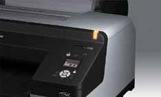 Large Capacity Ink Cartridges Featuring the ability to handle large capacity ink cartridges, the Epson Stylus Pro 900 series represents an ideal solution for high throughput environments without the