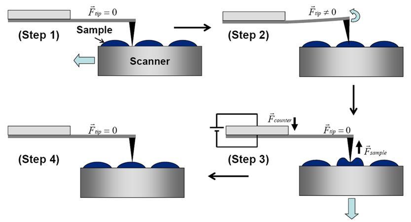 Force-Feedback High-Speed Atomic Force Microscope 111 HSAFM requires 1) fast response of the force-feedback loop; and 2) capability of tracking large topographic features with heights greater than