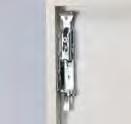 close all metal clip-on hinge (see fig.