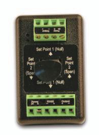 Built-in serial interfaces for robust hard-wired serial communication, (RS-422 for digital-pulse outputs and RS-485 for analog outputs).