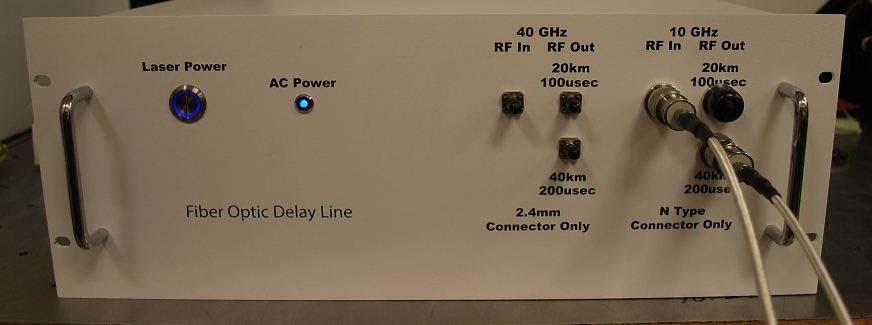 EXECUTIVE SUMMARY The principles of fiber-optic delay lines (FODLs) are summarized and an example design is provided.