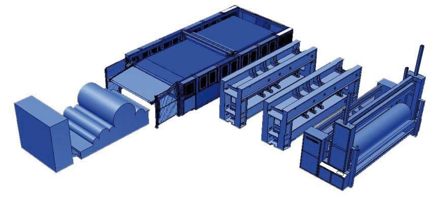 Production Line Design, engineering, manufacturing, installation and commissioning