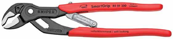 Pliers replaces a set of wrenches, ideal for tightening locknuts