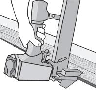 However, installers may prefer to use strips of adhesive tapes on narrow strips installation to hold the boards together to prevent minor shifting or gaping.