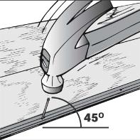 Stapled or Nailed-Down Installation At each end of the starter wall, measure out the width of two boards plus the tongue and expansion gap allowance.