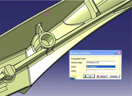 CATIA V5 TRAINING SURFACE REPAIR Duration/Time : 1 Day (9.00 a.m. to 5.00 p.m.) Surface Repairing provides users a fixing tools to heal parts to be used in downstream applications such as manufacturing, analysis or tooling design.