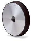 For a sharp grinding wheel the protrusion will be 1/4 to