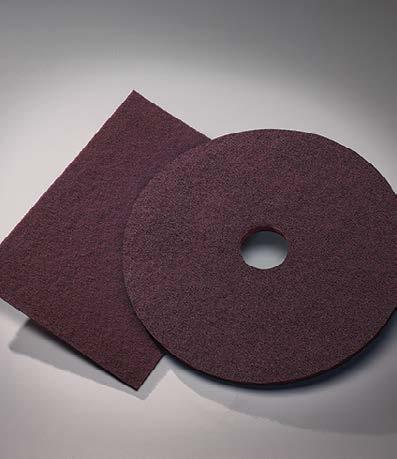 Floor Pads The Right Pad for the Job Tough, quality floor pads are manufactured to be thicker, with an open web