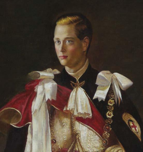 COVERSTORY A new Edward VIII oil portrait is commissioned Lord and Lady Edwards recently commissioned London-based bespoke art firm, Fabulous Masterpieces, to create a depiction of Edward, Prince of