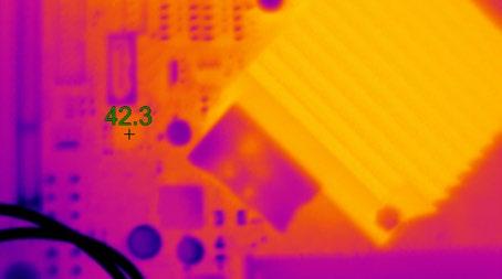 Case study: Use of thermal imaging in verification A sensor company had a PCA designed to provide the high level of data processing required for its sensors.