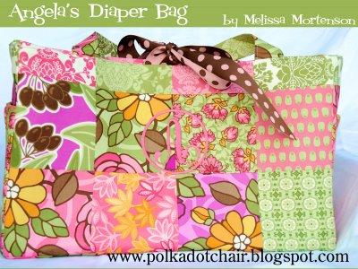 Original Recipe Angela s Diaper Bag by Melissa Mortenson Hi, my name