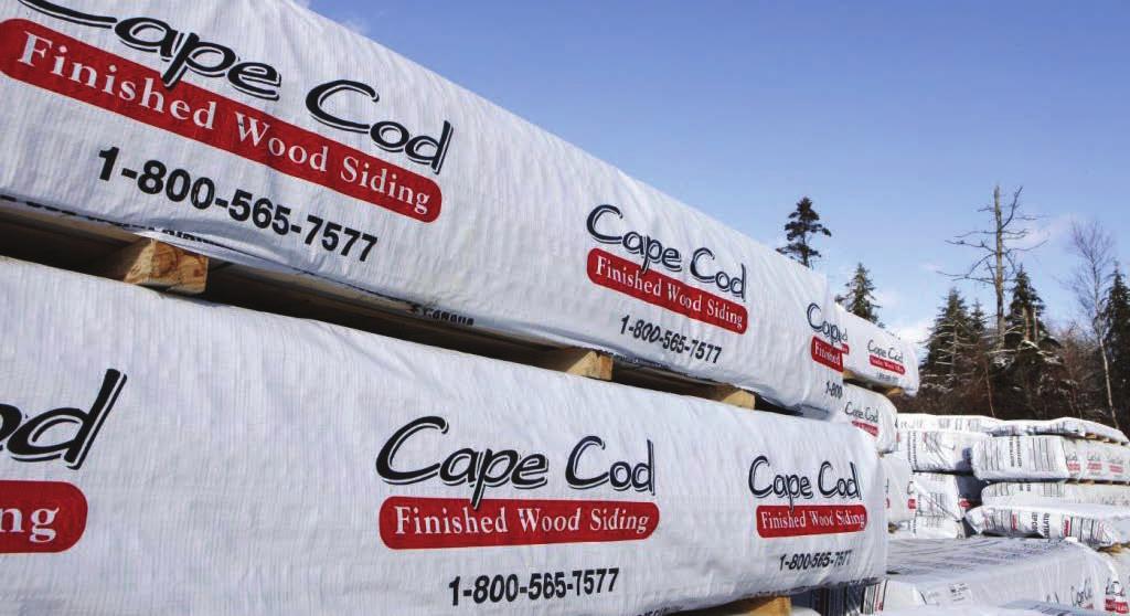 The Company Cape Cod Wood Cladding based in Halifax, Nova Scotia is North America s premier manufacturer of prefinished wood cladding, trims and colourmatched accessories, all manufactured under one