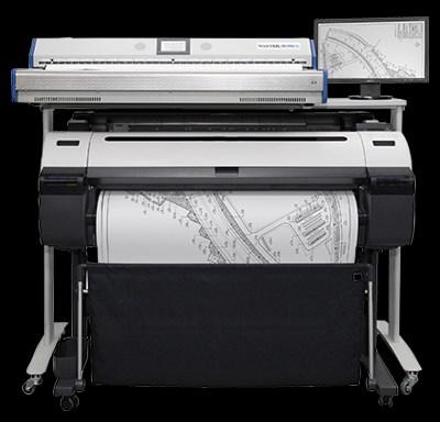 9 The WideTEK 36MFS offers the smallest single footprint MFP system on the market at approximately 60 x 30 inches with a 48 inch high scan table.