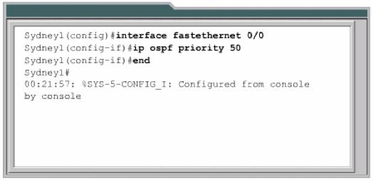 Cấu hình OSPF với Cisco IOS u OSPF sẽ bầu DR dựa trên router ID. Router ID nào lớn nhất sẽ được chọn.