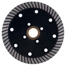 Turbo Blades - Wavy Core Core design aids in aggression without sacrificing smooth cutting. Less vibration decreases user fatigue while increasing productivity.