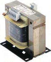 Controlling, Isolating, Protecting: Flexible Solutions for Worldwide Use Control transformers: for the right voltage Moeller control transformers ensure reliable operational voltage for control and