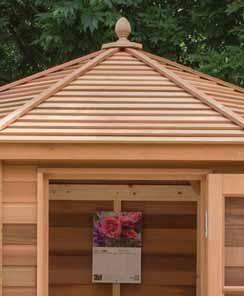 place in your garden.you can retreat with clear any time to increase the lifespan, but even if you don t treat it again your cedar should last for many years as long as you keep it clean.