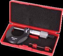 00 Metric Outside Micrometers Accurate, rugged and easy to use Advanced sleeve design with distinct figures for precise