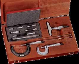 and depth measurements Furnished in attractive, protective, wooden case