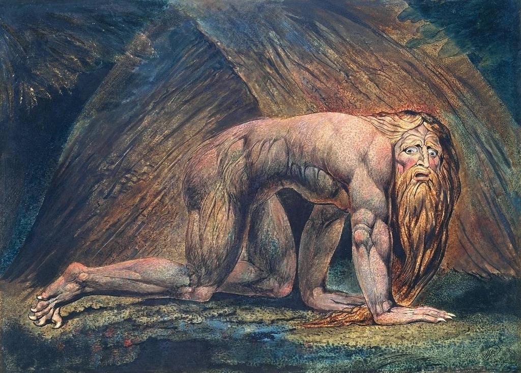 William Blake Nebuchadnezzar (1795)