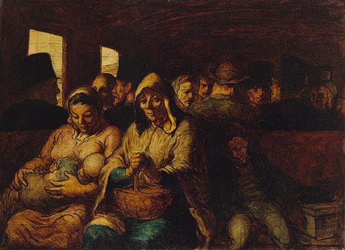 Honoré Daumier Third Class