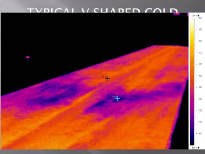 used to take thermal images of pavement at truck changes GPS