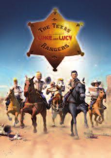 CGI MOVIE LUKE AND LUCY & THE TEXAS RANGERS When evil Jim Parasite and his gang have captured all the Texas Rangers of Dark City and
