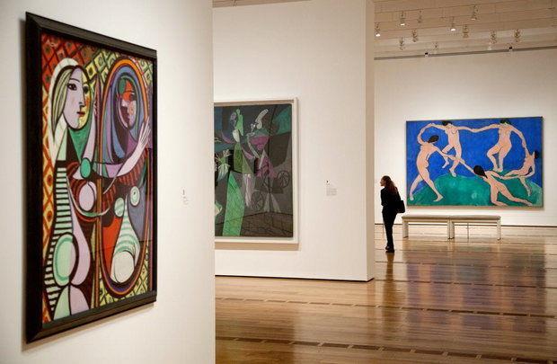Letters to the Editor: Matisse exhibit at Mount Holyoke a hidden treasure Pablo Picasso's painting "Girl Before a Mirror" hangs at left as Henri Matisse's 'Dance' is seen in the background at right