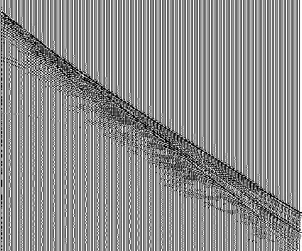 Offset (m) 1 2 3 4 1 2 3 Figure 3: The calculated seismogram for shot 663 with the waveform tomogram.